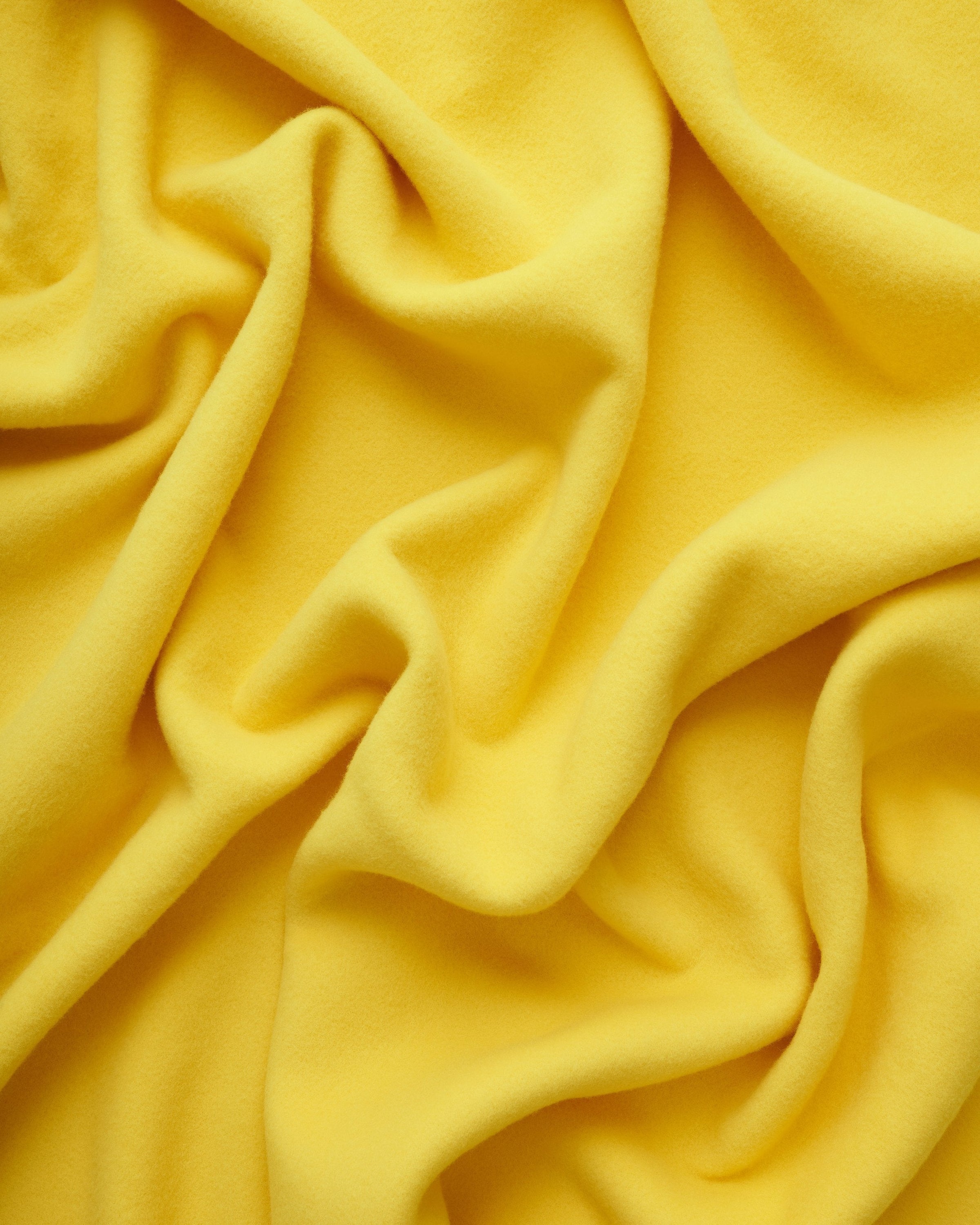 Bold blanket | Surf yellow Virgin wool